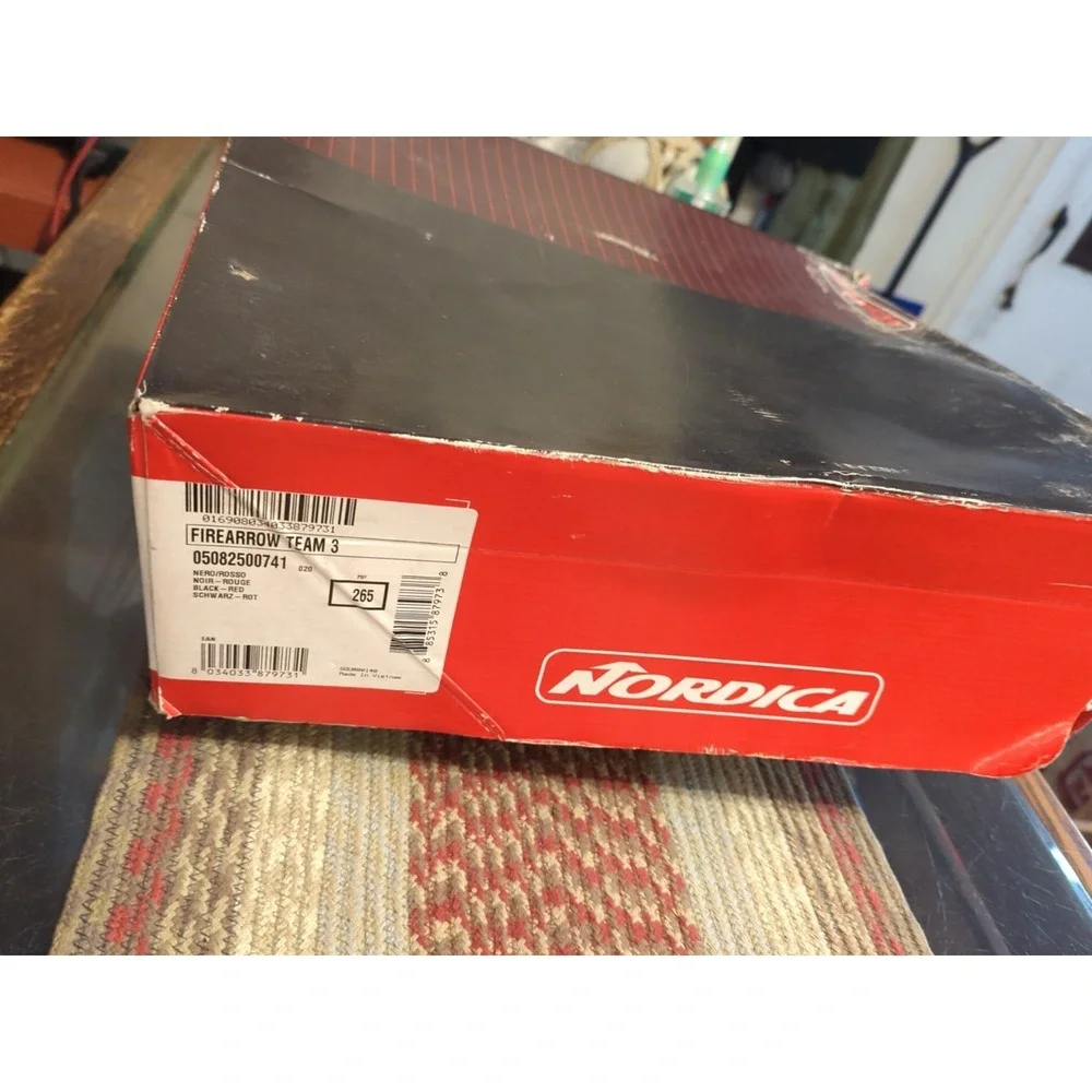 NOS Nordica Firearrow Team 3 Men's Ski Boots - MP 265 US 8.5 - MM‎ 305 READ!